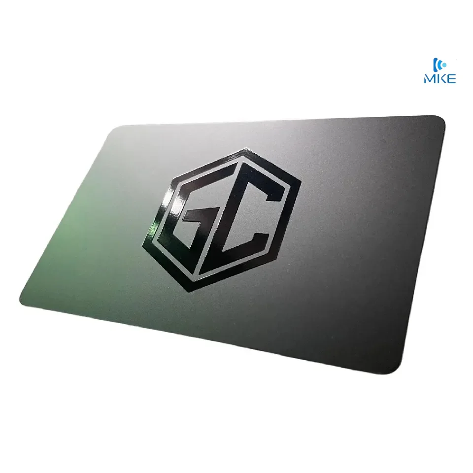 Luxury Black Business Uv Inkjet Pvc Id Cards