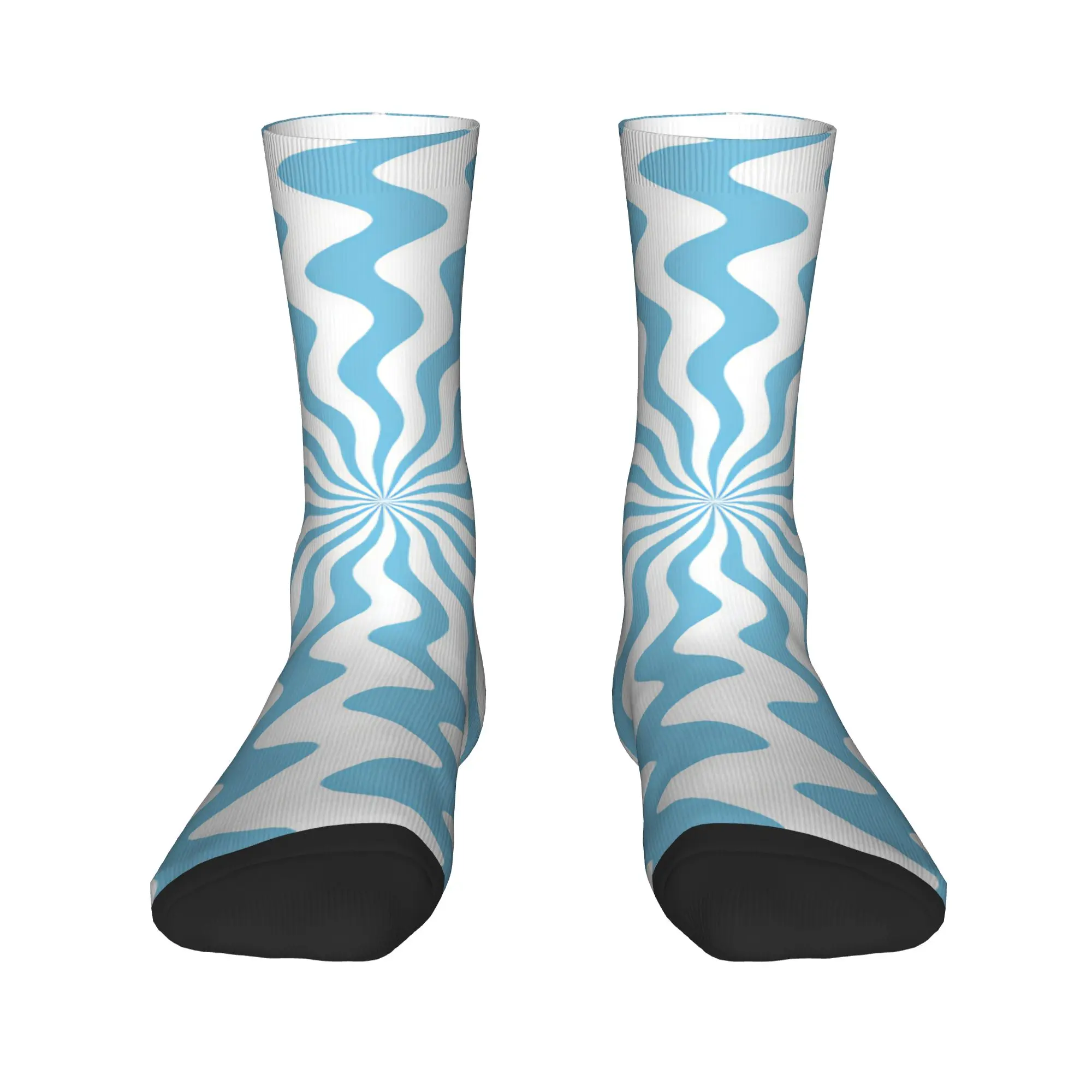 Men's Socks  Abstract Swirl Disorder  Stockings Anti Skid High Quality Socks Winter Retro Custom Skateboard Socks