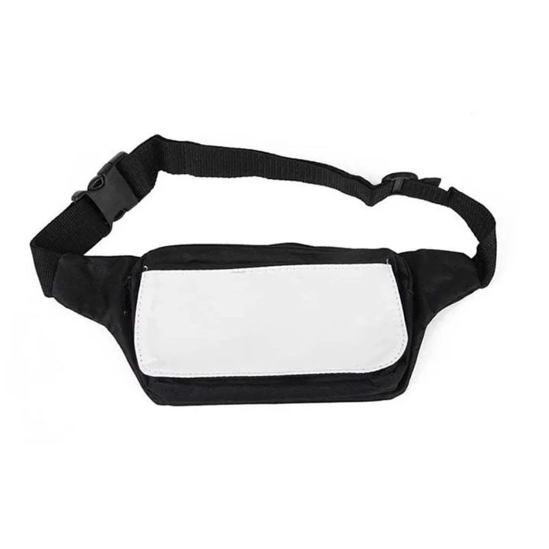 

Sublimation Blank Waist Bag Fashion Shoulder Backpack Travel Sports Running Bag Business Bag For Heat Transfer Printing