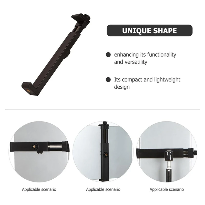 Top-Tablet Halter Für Stativ Mount Adapter Für Tablet Schwarz Tablet Halter Für Einbeinstativ Tablet Befestigung Für Stativ
