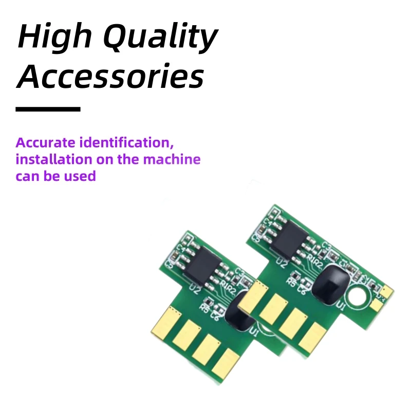 토너 칩 BK-2.5K, 렉스마크 C540, C543, C544, C546, X543, X544, X546, X548, CMY-2K, C540H1KG, C540H1CG, C540H1MG, C540H1YG, C540H2KG 용, 4 개