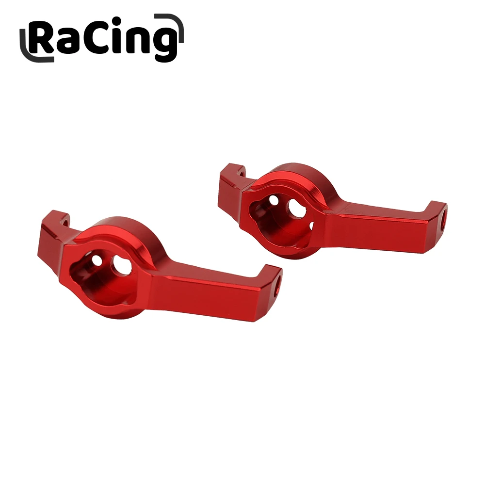 2Pcs Metal Alloy Front Caster Block C-Hub Carrier For Traxxas TRX4 TRX-4 1/10 RC Crawler Car Upgrade Parts Accessories