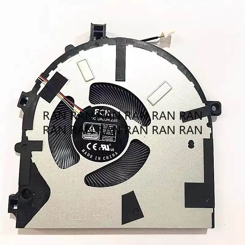 New CPU Fan for Lenovo Ideapad 5 Pro-14ITL6 82L3 Pro-14ACN6 14IAP7 14ARH7 Cooling Fan 5V 0.5A 5F10S13957 5F10S13956