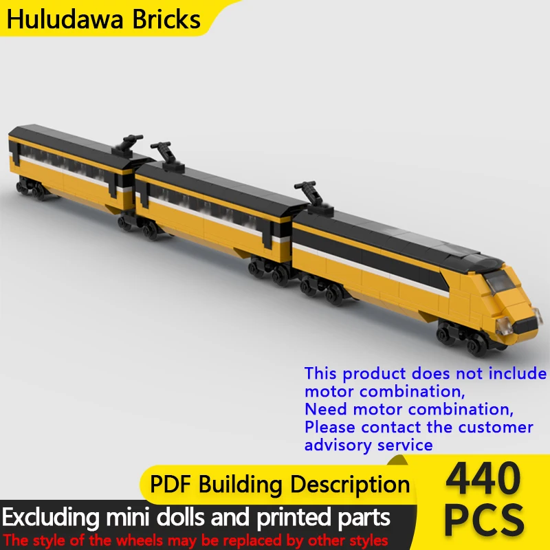 

Модель городской автомобиль MOC, строительные кирпичи, мини-горизонт, экспресс-поезд, модульная технология, детские праздничные подарки, сборные игрушки, костюм