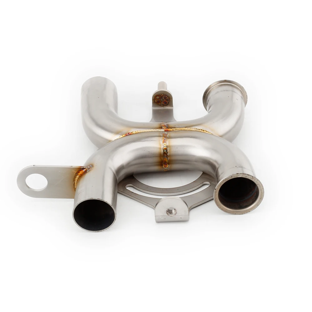 

For Triumph Street Twin / Cup 900, Bonneville T100 / T120 / Bobber EFI 1200, Thruxton R EFI 1200 / EFI 1200, Speed Twin 1200 Motorcycle Exhaust Middle Link Pipe exhaust system slip-on exhaust pipe