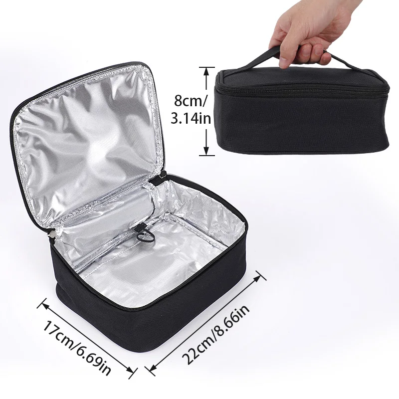 USB Electric Heating Lunch Bag Food Heater Warmer Container Packet Waterproof Portable Electric Lunch Box For Car Travel Camping