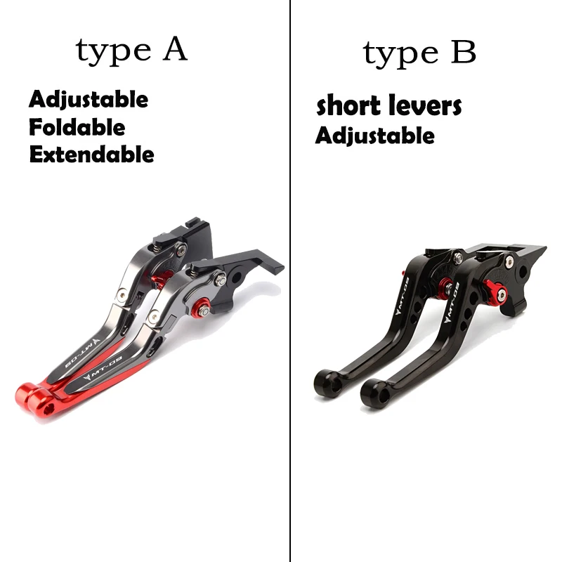 Für Yamaha MT09 MT 09 SP MT09SP 2021 2022 Motorradlenker, verstellbare kurze Hebel/ausziehbare faltbare Bremskupplungshebel