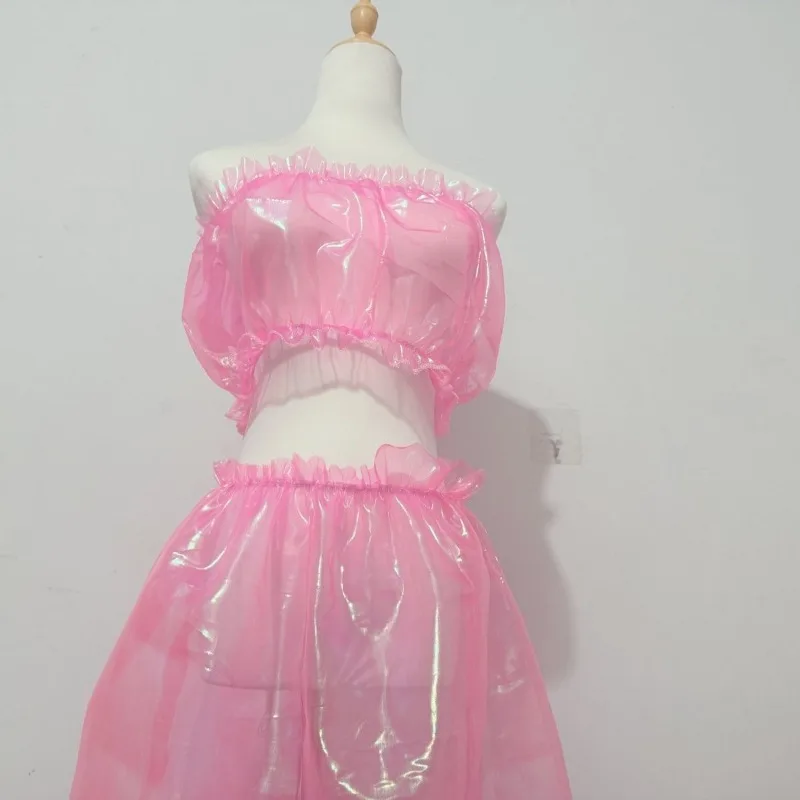 Sutiã Rosa Super Macio para Mulheres, Embalado Individualmente, Higiênico, Conveniente, Lingerie Estilo Tweed Sexy e Confortável, Respirável