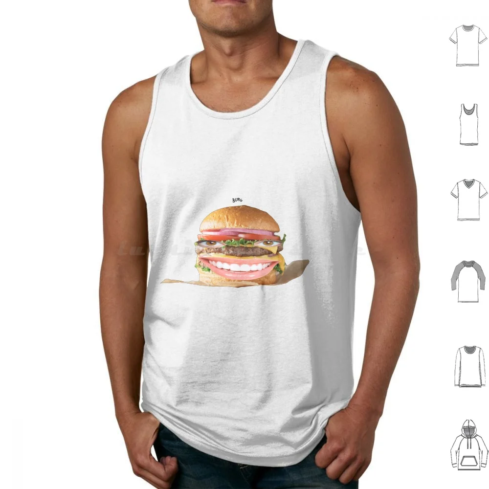 

Burg Tank Tops Vest Sleeveless Food Meme Dank Meme Memes Dank Dank Memes Poggers Burger Shitpost Funny Joke Pina Colada