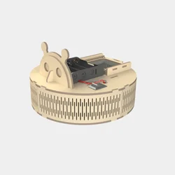 Diy Sweeping Robot Hand-assembled Model Children's Technology Small Production Experiment Material Package