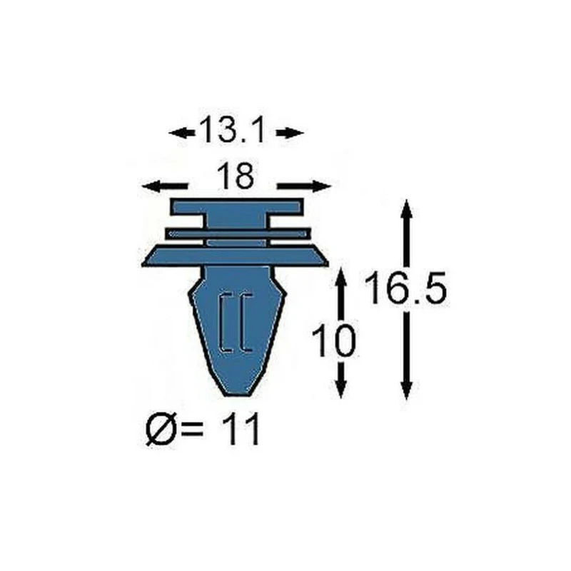 Car Door Plate Interior Fastener Clip Trim Buckle for VW Caddy Jetta  Touran Santana Lamdo Touran 5J0867276 5J0 867 276