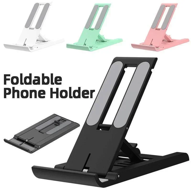 Soporte de Teléfono Plegable de Escritorio Mini Soporte Portátil para Móvil Soporte de Teléfono