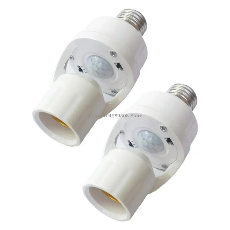Auto On/Off Light Socket Adapters Infrareds Sensorings Technology Design Energy Design Construction Universal Fit Construction