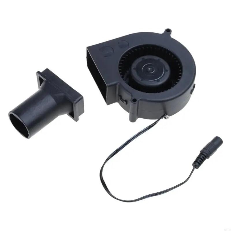 517A барбекю вентилятор PWM Air Blower 97x97x30mm 12V 2a Большой воздушный поток с питательным вентилятором с кабелем 168 см для