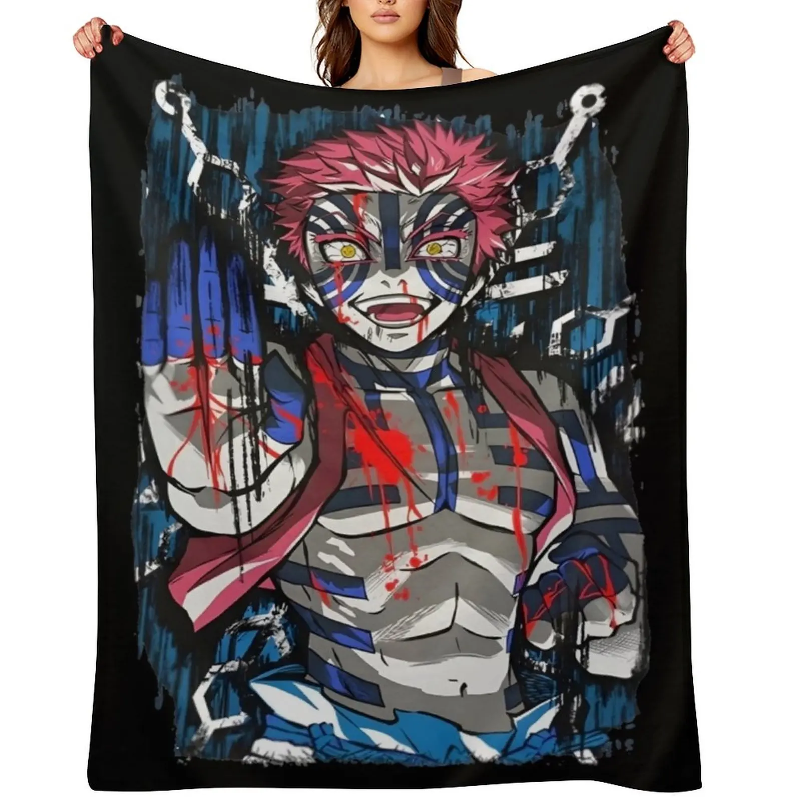 the third upper moon Throw Blanket blankets and throws Soft Loose Bed linens Blankets