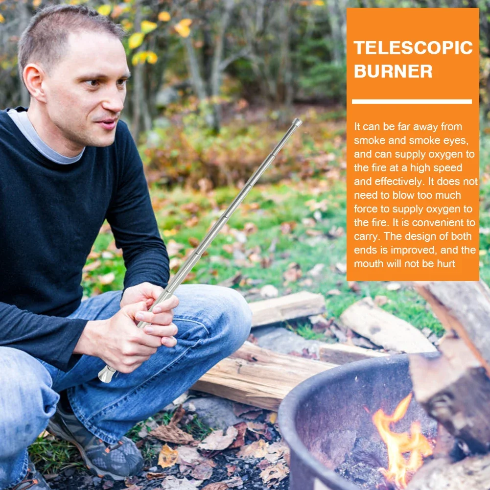 Portable Camping Fire Tube 6