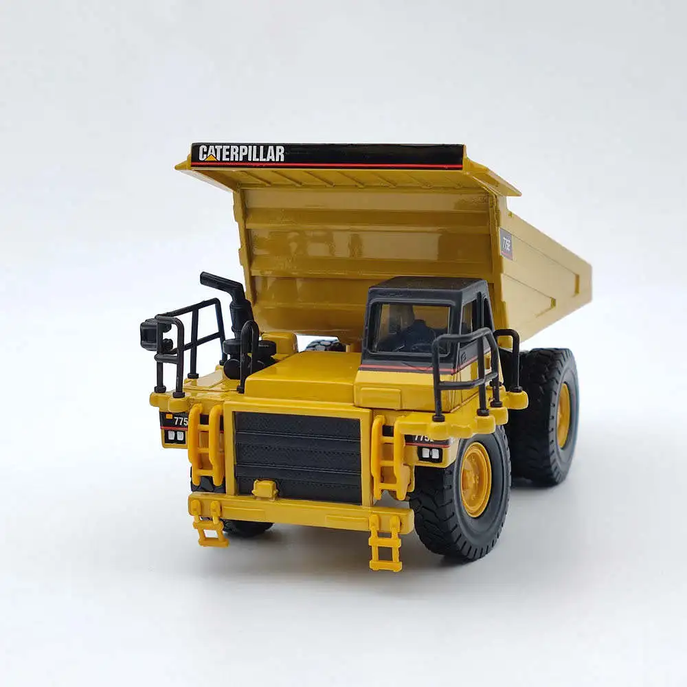 Norscot-camión de basura todoterreno 1/64 para CAT Caterpillar 775E, vehículo de ingeniería fundido a presión, colección de regalos de Navidad, 55301