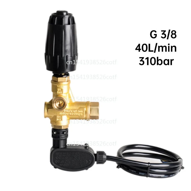 High Pressure Washer Plunger Pump Brass Stainless Steel Pressure Regulator VB35 Car Wash Unloading Valve