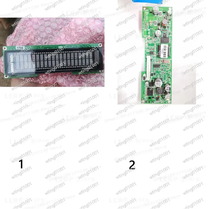 for VFD 2002 Serial Interface Vacuum Fluorescent Module 135x33mm Dot Matrix Character Display Panel with UART Communication