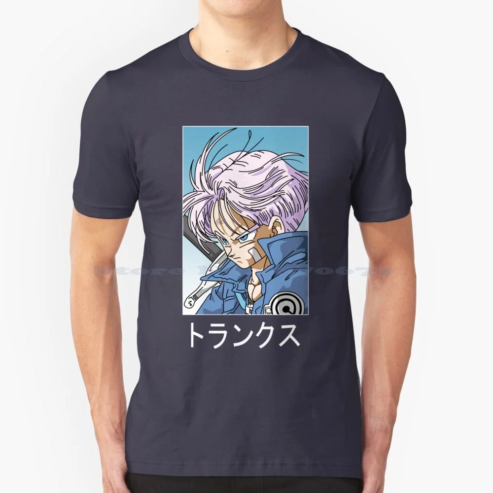 Future Trunks Classic Tshirt165 T Shirt 100% Cotton Tee Anime Super Manga Dbz Tv Cartoon Halloween Christmas Hero Xmas Gif