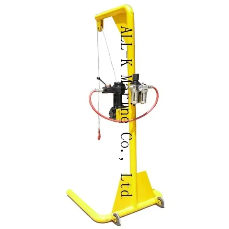 Pneumatic Driven Mucking Winches Crane