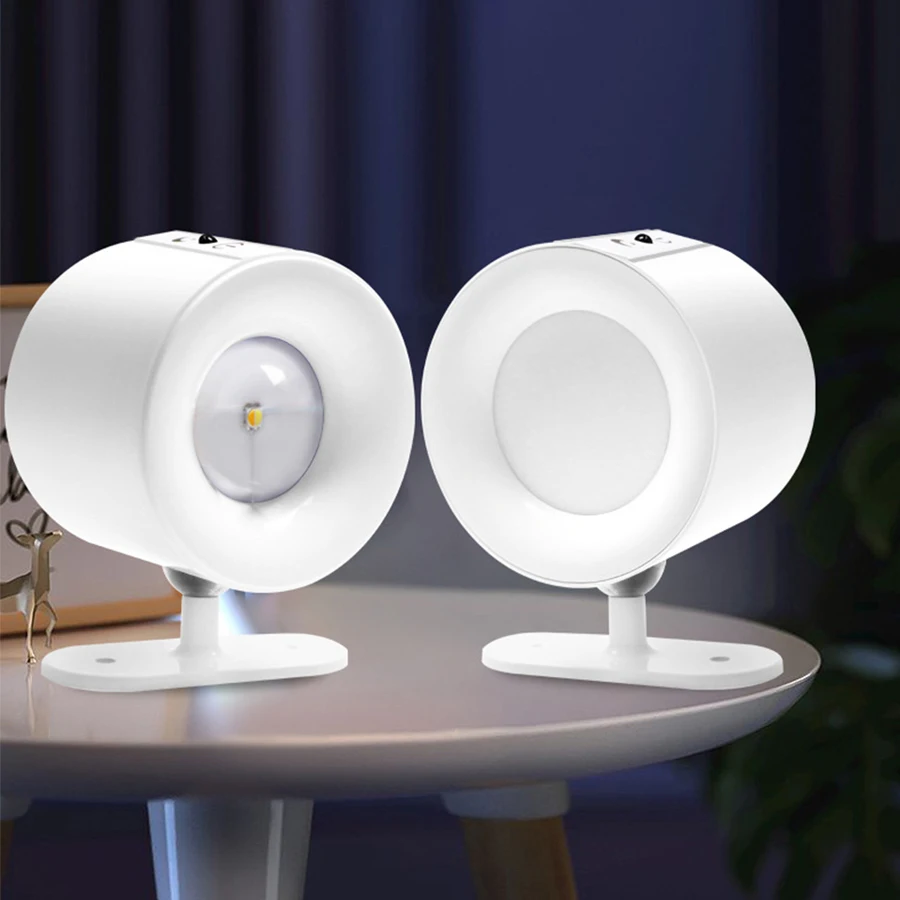 LED Magnetic Wall Light Up and Down Style Black White Rotatable Sleep Guard Bedroom Bedside Lamp Living Room Night Lighting image 5