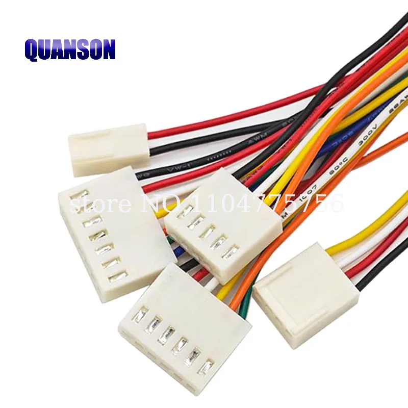 10PCS 10CM/20CM/30CM KF2510 2/3/4/5/6/7/8/9/10 PIN connector plug with cable wire 2.54MM PITCH 2P/3P/4P/5P/6P/7P/8P/9P/10P/12P