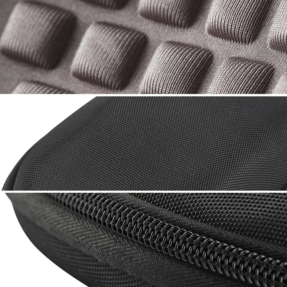 Crush Resistant Lightweight Nylon Eva Mouse Storage Case with Hanging Lanyard for 3 Wireless Mouse Protection Dust