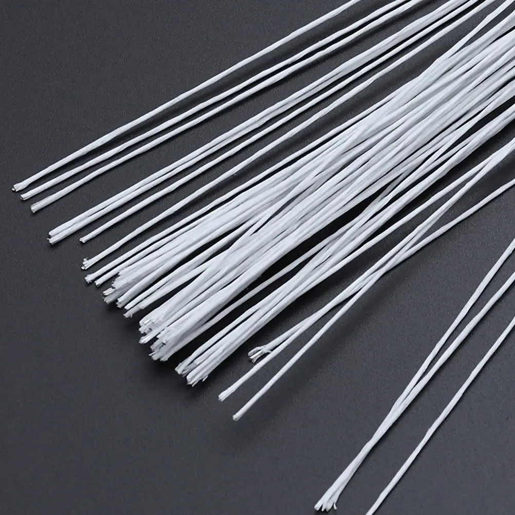 

60Pcs Paper Flower Rod Floral Stems Lightweight Strong Wear Resist DIY Wedding Floral Arrangement Artificial Flower Supplies