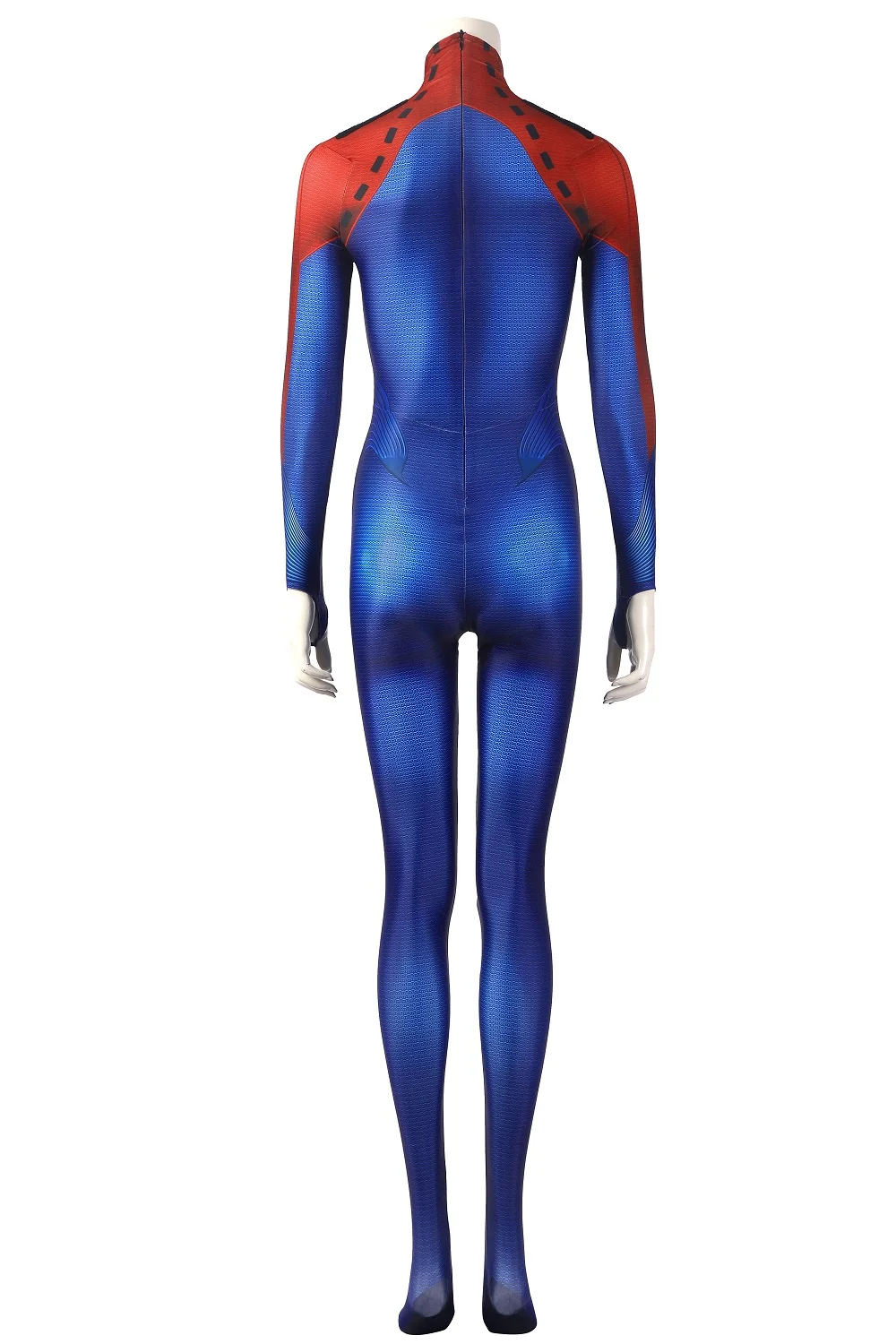 Superwoman Cosplay Supergirl Linda Danvers Costume Superhero 3D Printed Spandex Bodysuit Halloween Costume Zenzai Suits Girls