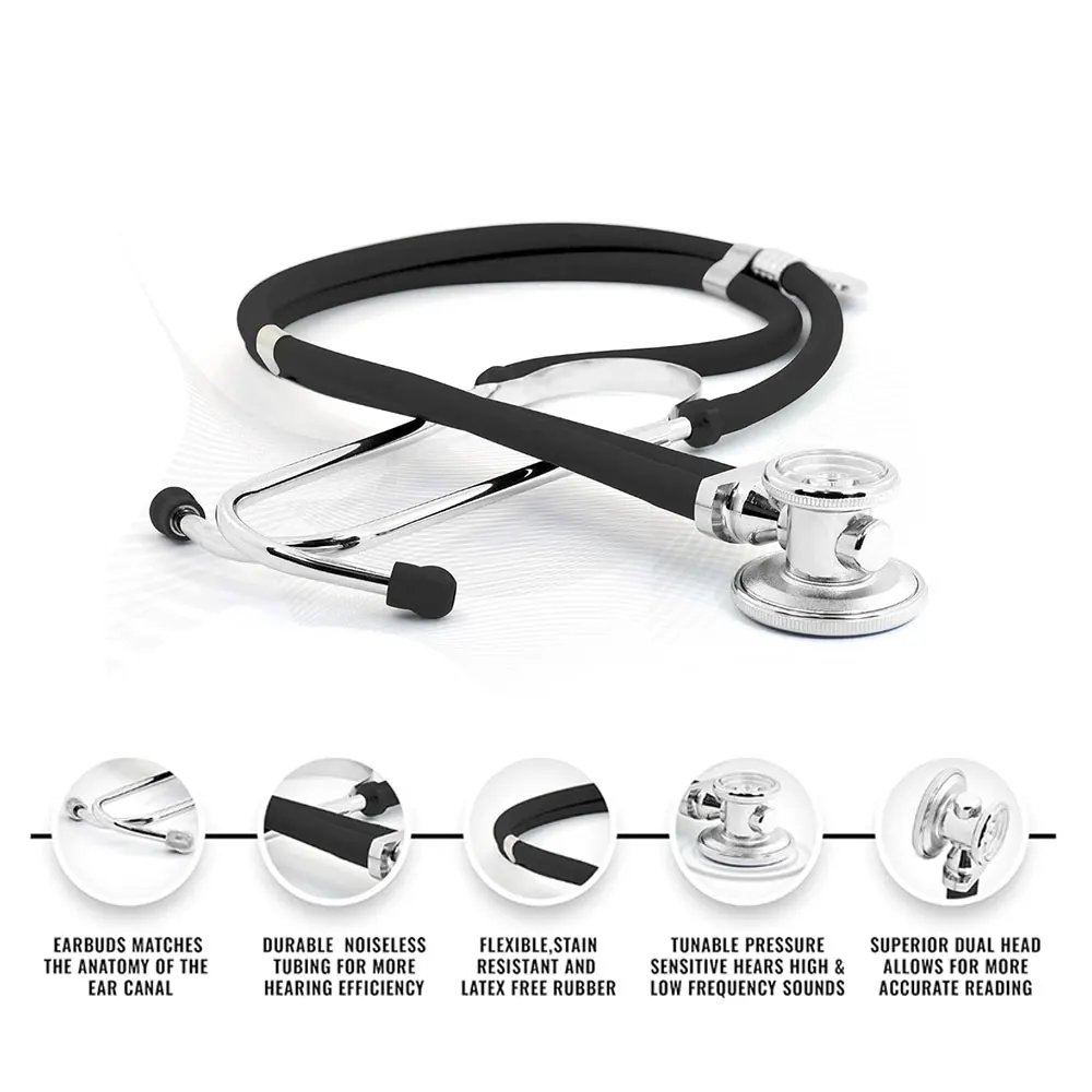 

1x Multifunctional Doctor Stethoscope Professional Doctor Nurse Medical Equipment Cardiology Medical Stethoscope Medical Devices