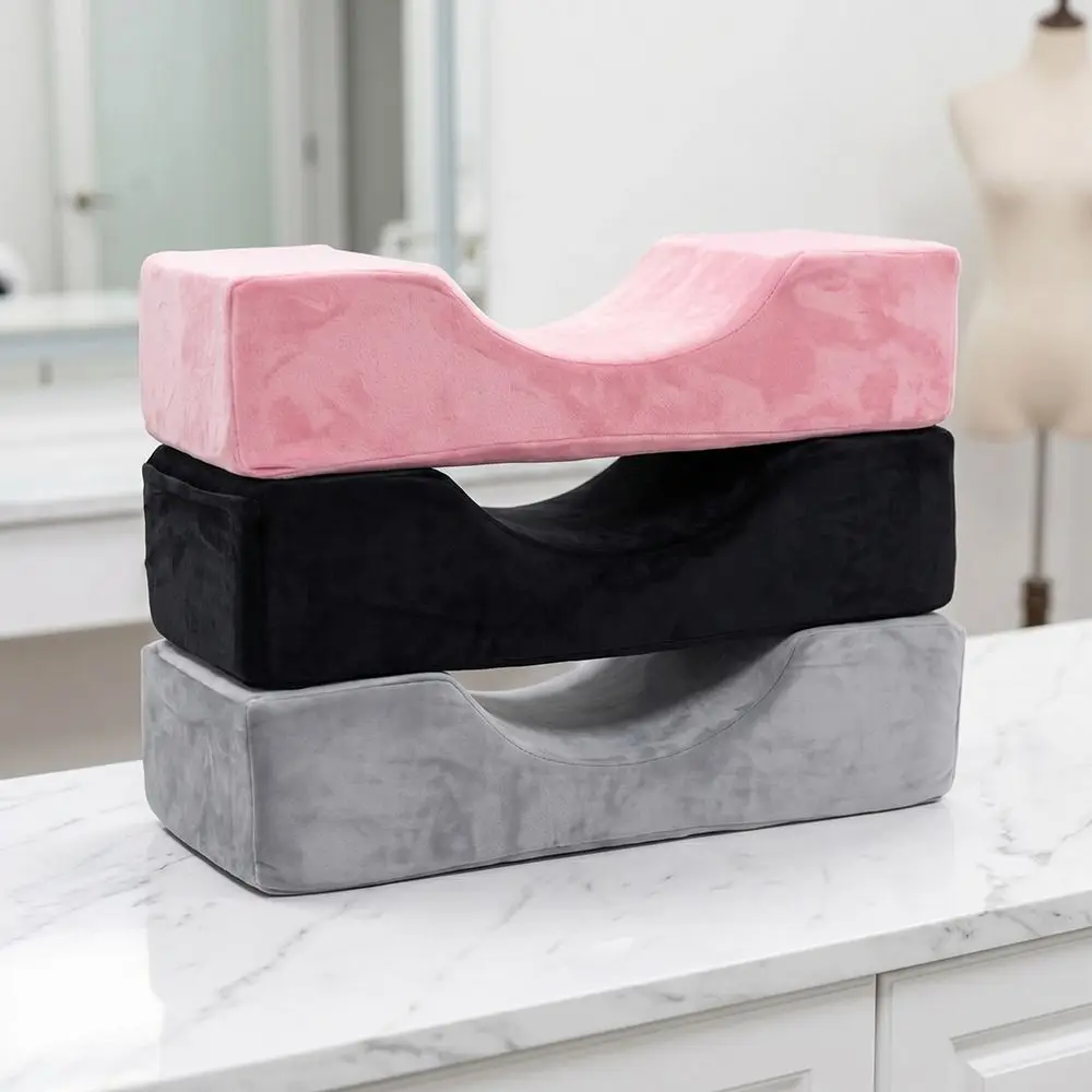 

Comfortable Foam Eyelash Extension Pillow U Shaped Neck Support Soft Pillow Grafting Eyelash Pillow Velvet Lash Pillow