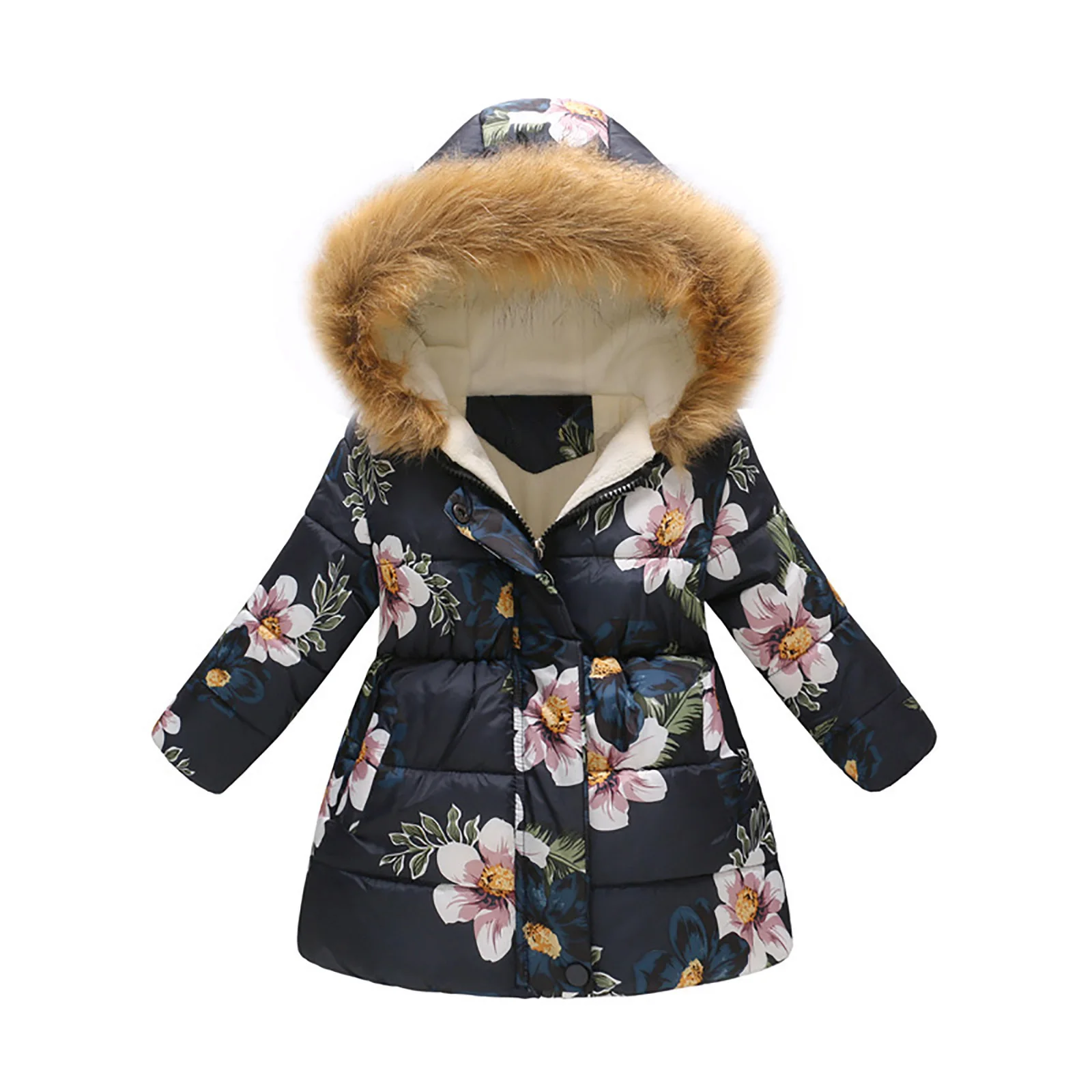 

Little Girl Coat Size 5 Children Polar Fleece Warm Jacket Fashionable Velvet Thickened Boys And Winter Coats Girl Size 6
