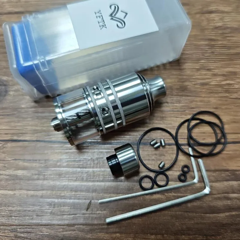 YFTK Taifun GX RDTA 316SS 4 23 Vape atomizer tank for coils & atomizers - main product image