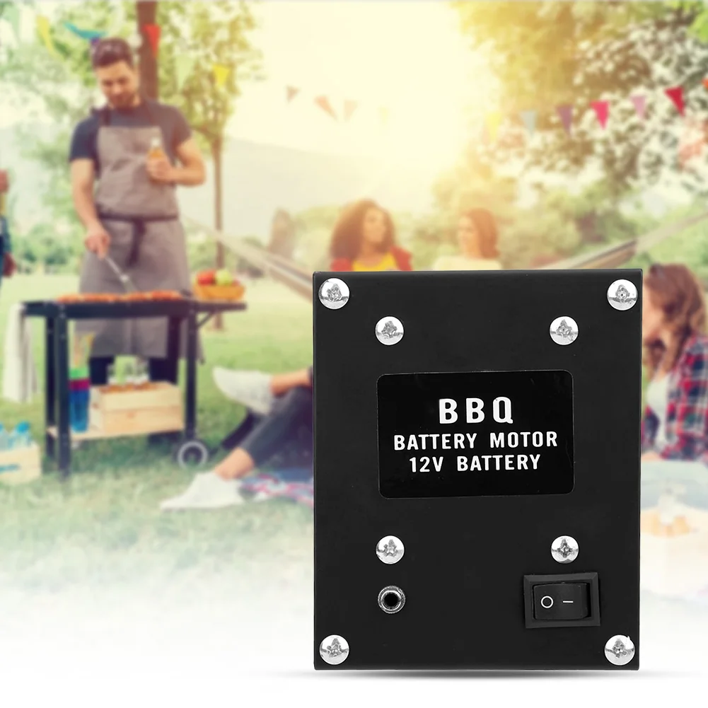 محرك الشواء، عزل جيد لتبديد الحرارة، محمل قوي، منخفض الضوضاء، موفر للطاقة، صغير محمول، سهل التشغيل، ملحق الشواية #4