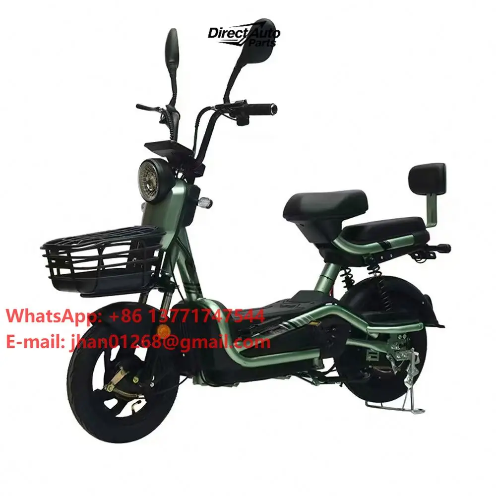 Beach Cruiser Wide Handlebars Comfort Seat Coastal Bike Scooter Motorcycle Electric Bicycle