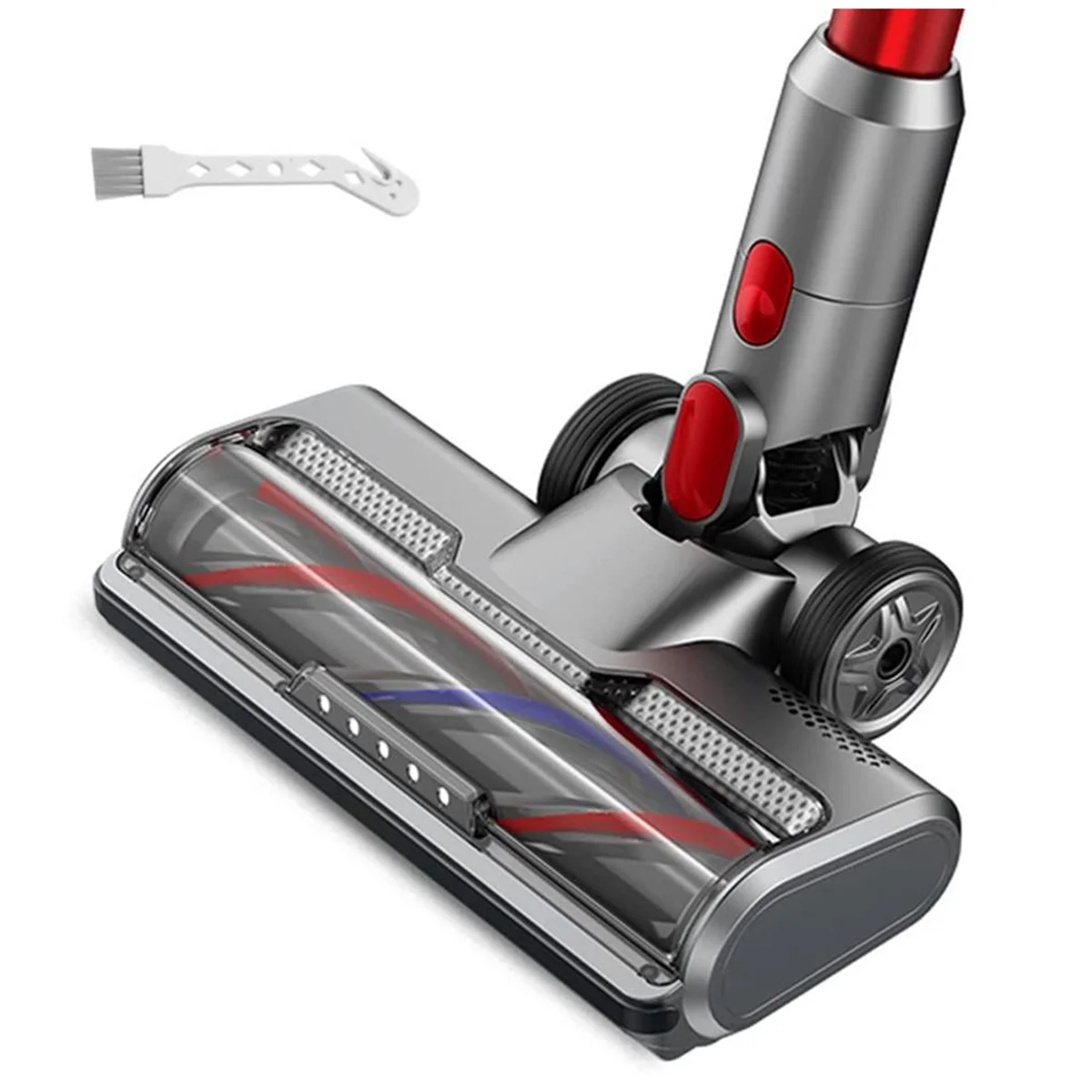 

Hardwood Floor Attachment for Dyson V7 V8 V10 V11 V15 Vacuum Cleaners Parts with LED Headlights Roller Brush Head
