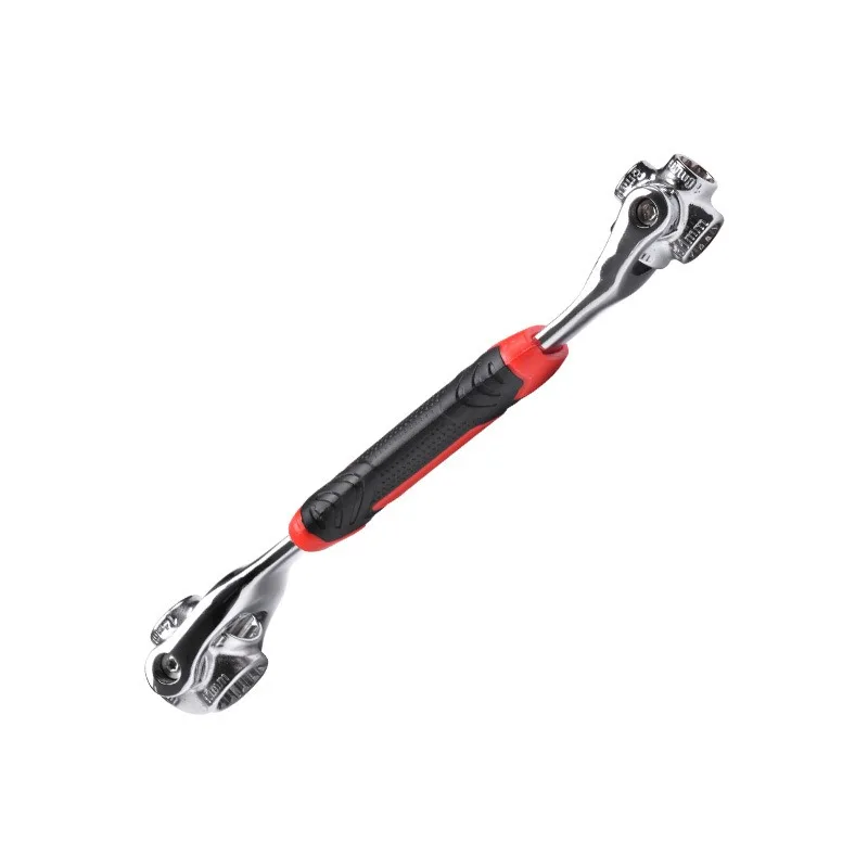 

Multifunctional Adjustable Steel Wrench Rubber Handle Universal High Strength Household Machinery Parts