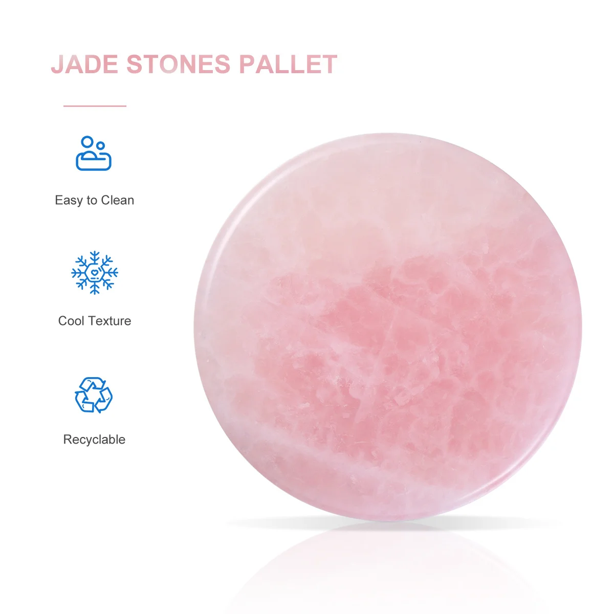 2 قطعة ملحقات رمش اليشم حجر مادة ممتازة دائم طويلة الأمد حامل البليت الغراء للاستخدام المهني