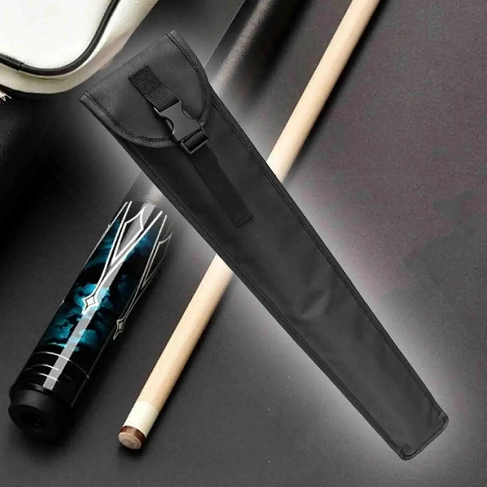 

Чехол для переноски бильярдного кия, сумка для бильярдного кия, устойчивая к царапинам, длина 31,5 дюйма, износостойкая сумка для хранения