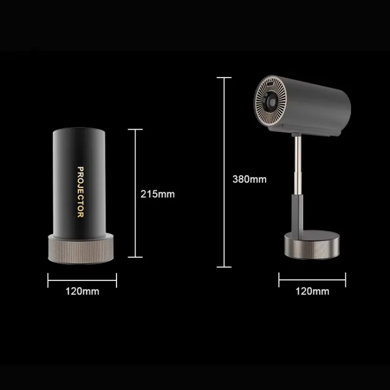 2025 New Arrival Portable Mini Projector 4K hd Smart Android13 Proyector 200 ANSI Lumen Home Theater Beamer