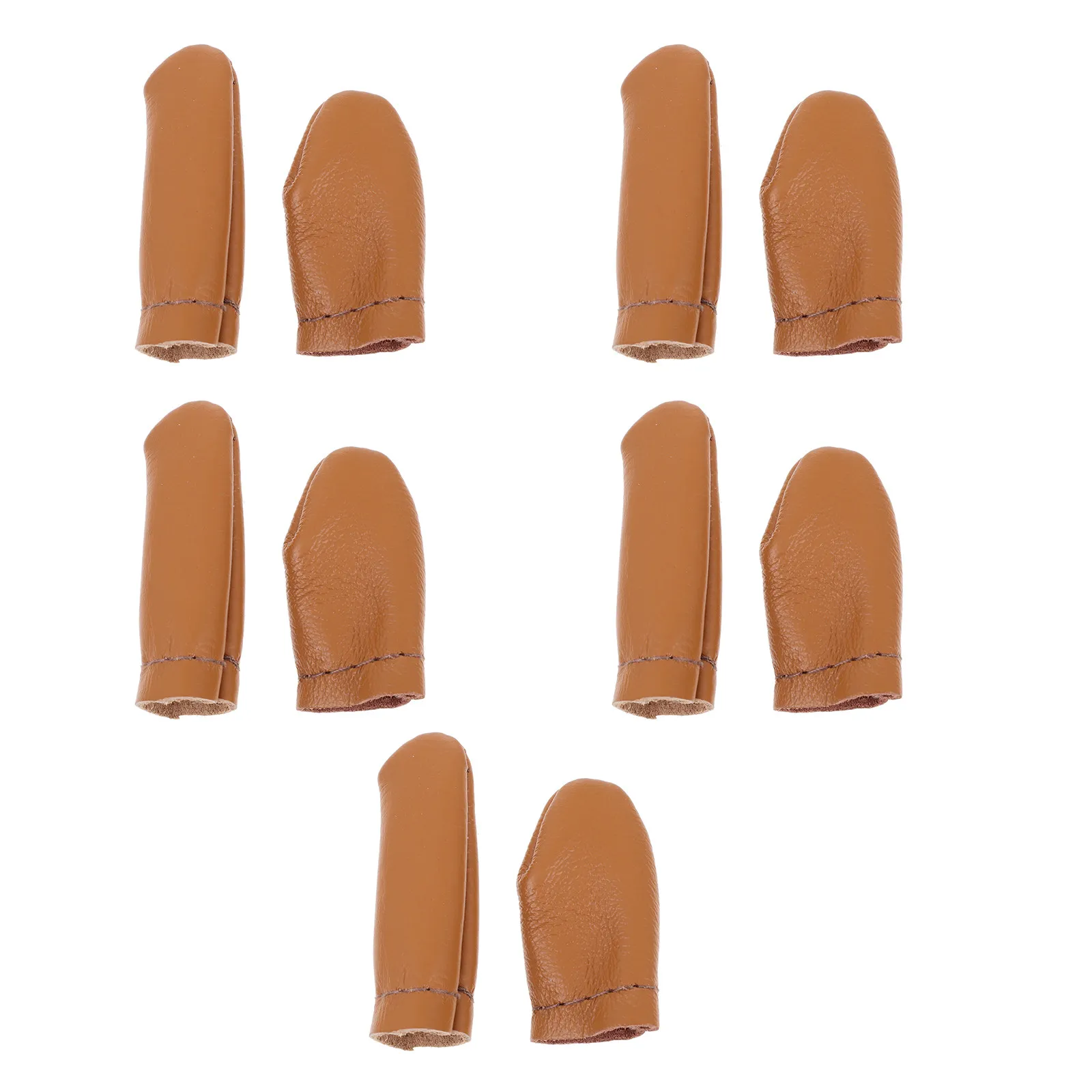 10Pcs Pu Thimble Fi…