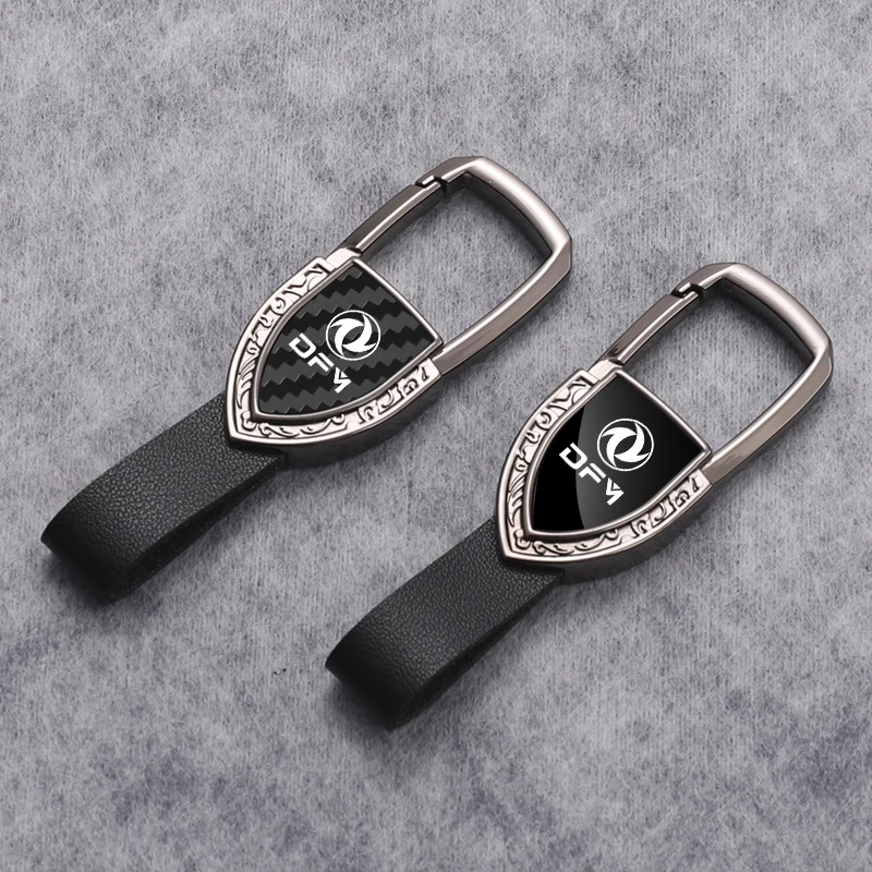 Luxury Men Women Business Fashion Car Keychain Car Styling Alloy Key Ring For Dongfeng DFM AX7 H30 S30 S50 DFSK SX5 SX6 AX4 P11