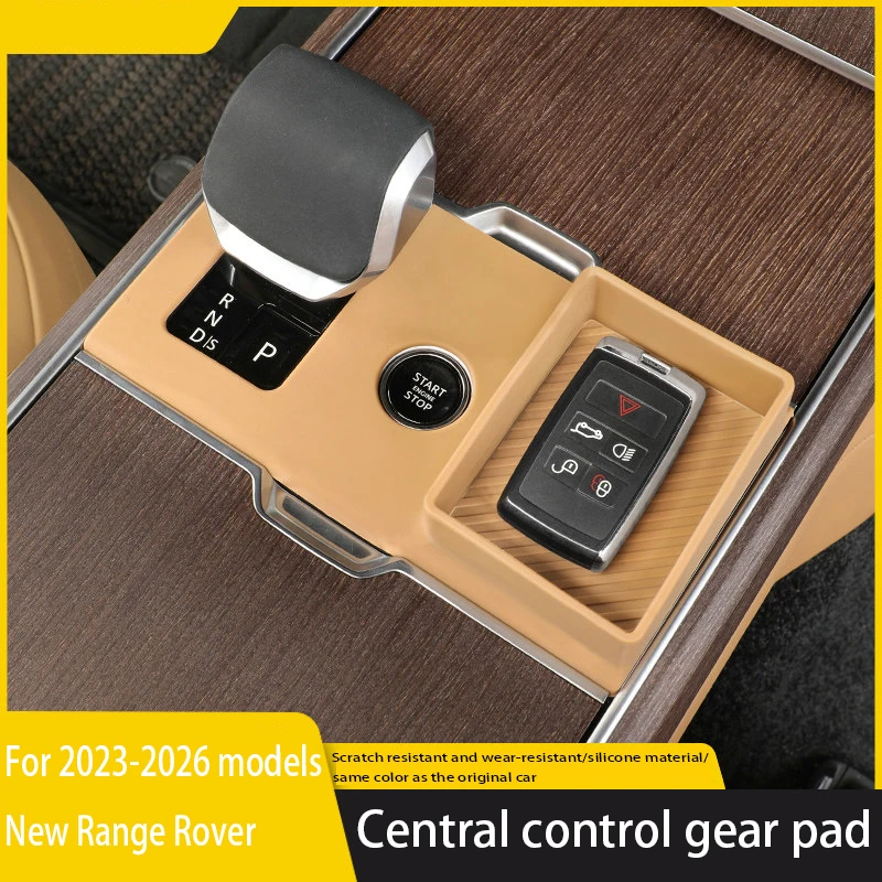 

car Center Console Gear Shift Cover Trim Armrest Storage Box interior Accessories For Land Rover Range Rover L460 2024 2025 2026