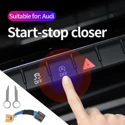 For Audi A3 8Y 2021 2020 Sportback Limousine Sedan Engine Start-Stop Canceller Switch Default Closer System Interior Plug Cable