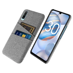 HONOR 30i For HONOR 30i Case Luxury Fabric Dual Card Phone Cover  For Huawei Honor 30i Case LRA-LX1 Phone Cover Honor30i 30 i
