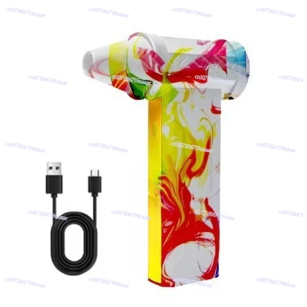 160,000 Pole Camp Turbo Fan Brushless Violent Fan Powerful Dust Removal Water Blowing Snow Artifact