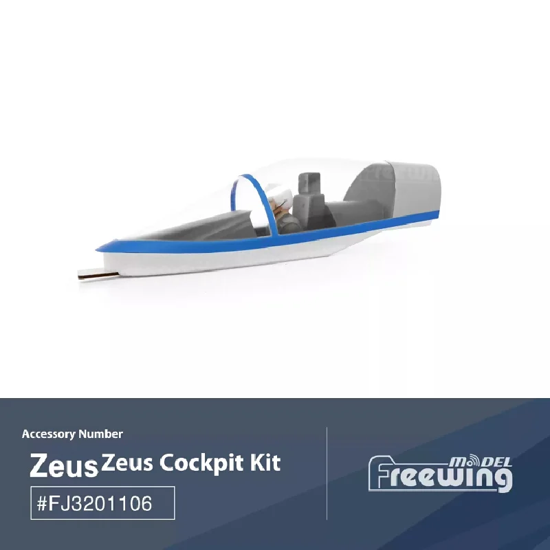 Freewing 90mm Zeus Model Airplane Wingspan Model Kit with Inlet for Sports Aircraft Special Accessory Remote Control Toy