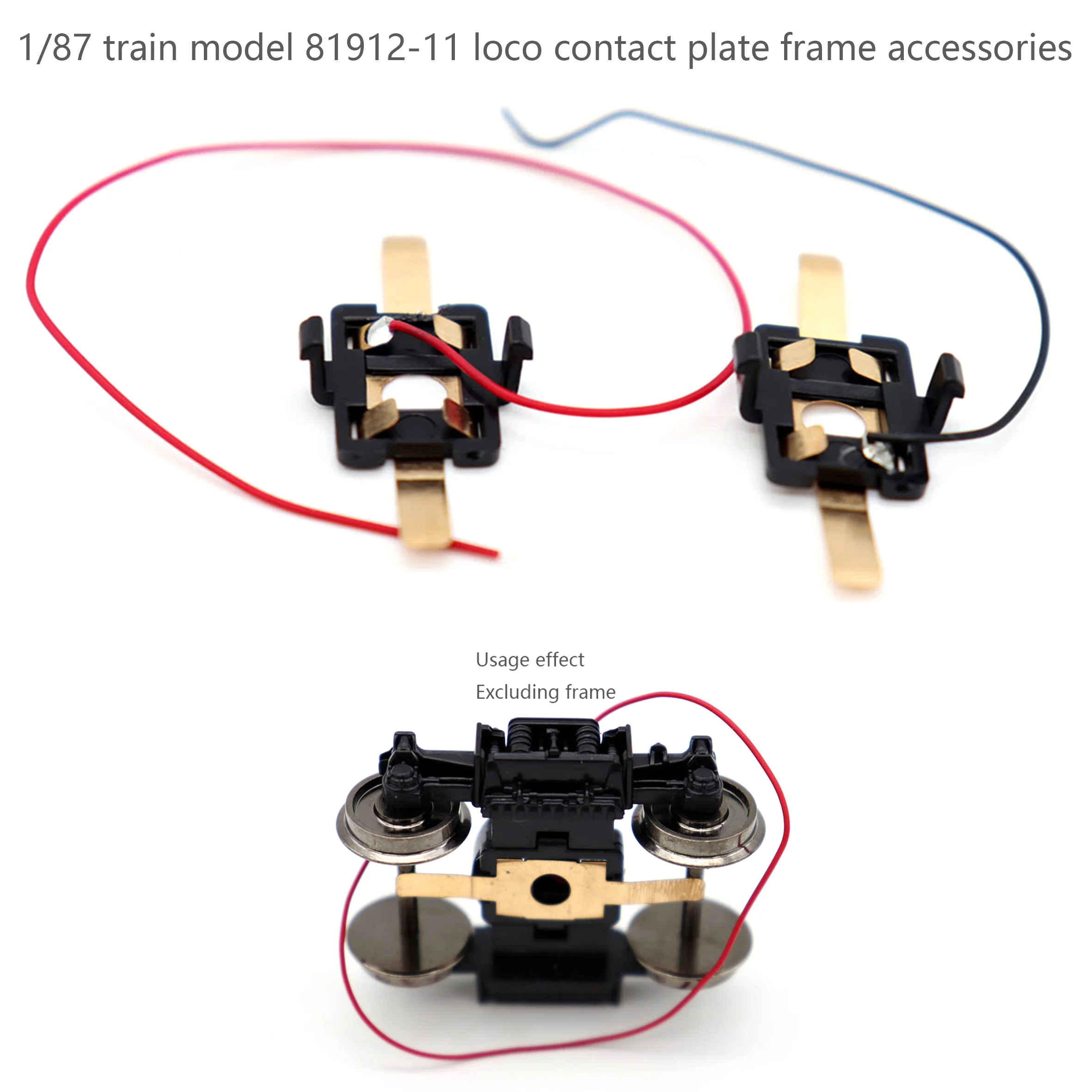 HO ratio 1/87 train model 81912-11 loco contact plate frame accessories