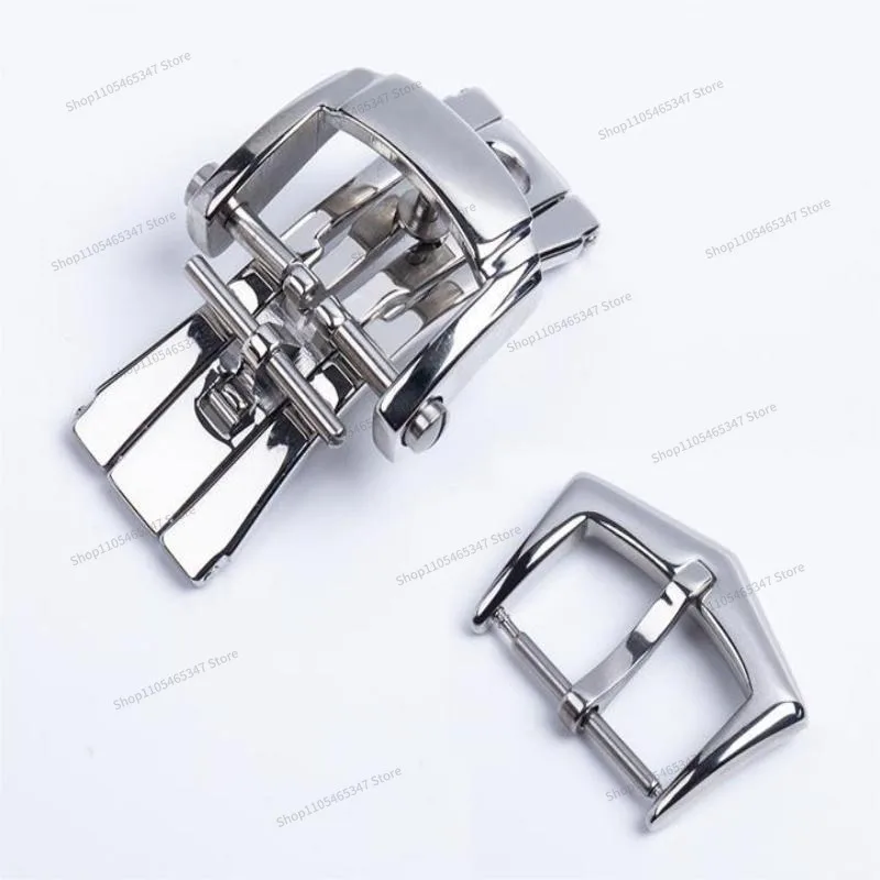 For stainless steel clasp butterfly buckle, leather strap buckle, accessories, folding buckle buckle